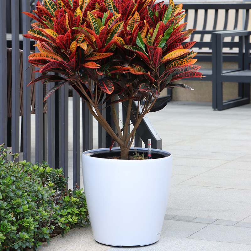 HG-3100A-3106A Exquisite Water-resistant Painted Flower Pot