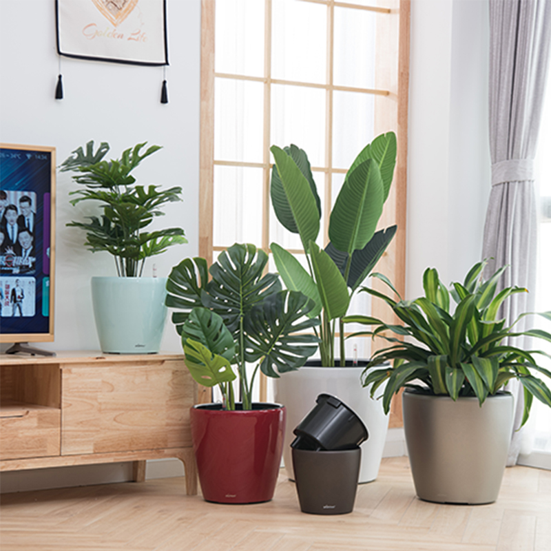 HG-3100A-3106A Exquisite Water-resistant Painted Flower Pot